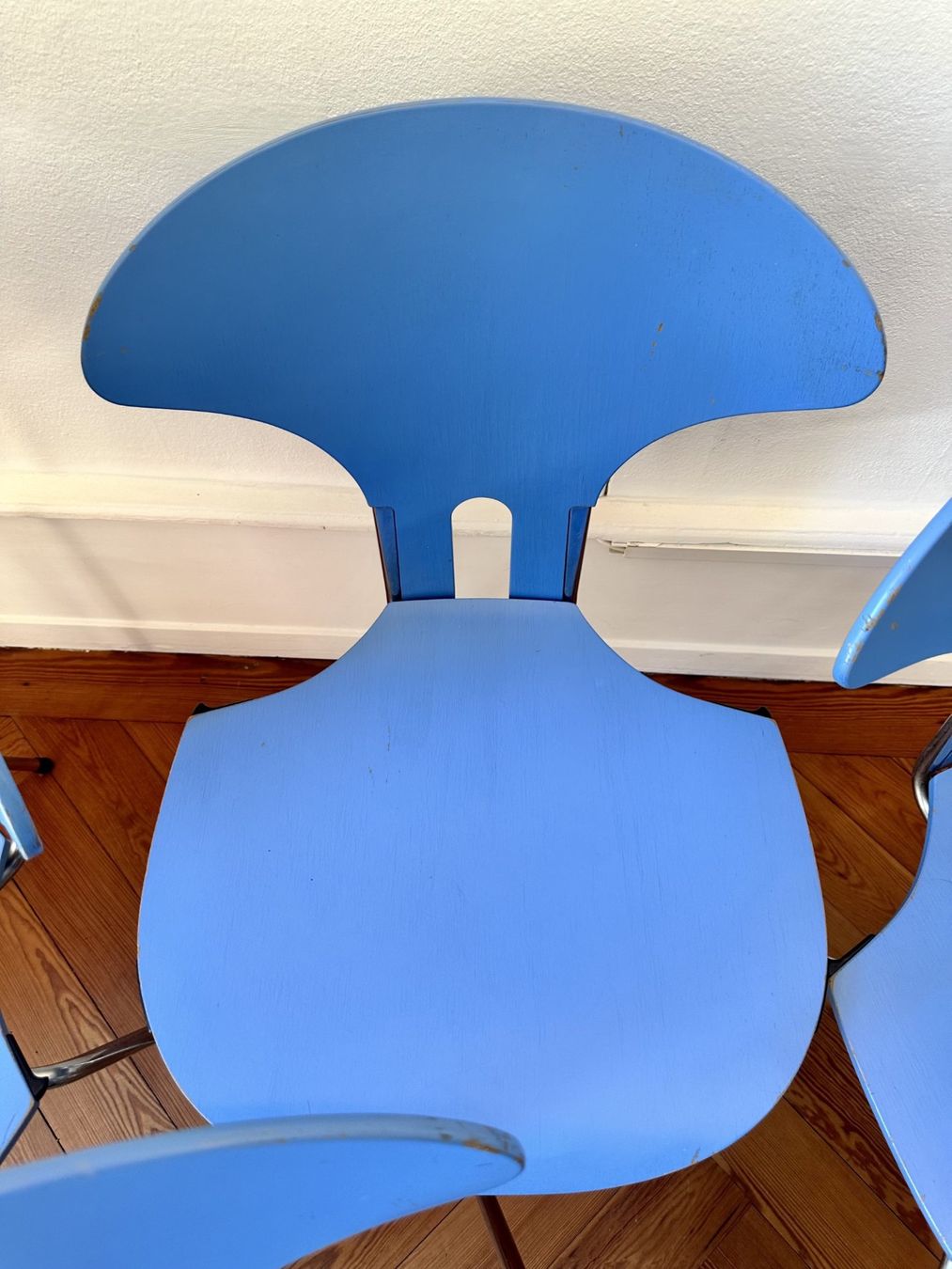 Stühle: Ensemble de 5 chaises vintage teck, Randers, Danois – Gebraucht aus Lausanne von jul_v9ht 6