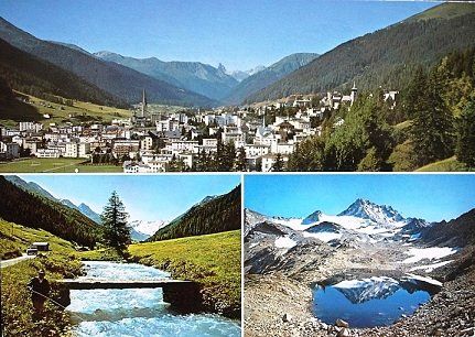 Cartoline postali: DAVOS gegen das Tinzenhorn, Jörisee – Usato da Jona venduto da philajona
