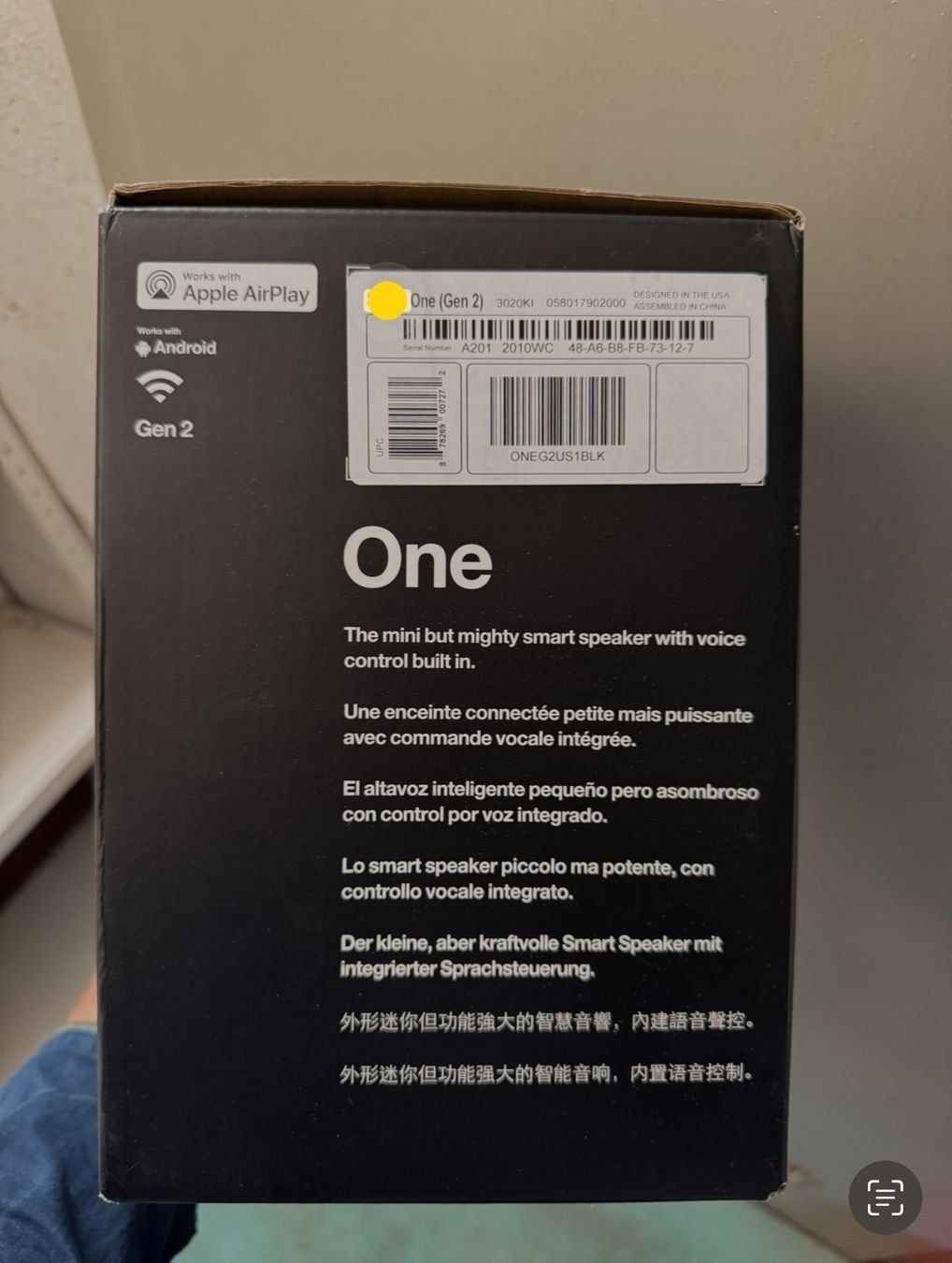 Sonos Casse acustiche: Sonos One Gen 2 - TOP Zustand – Usato da Busswil TG venduto da Itschnachter 3