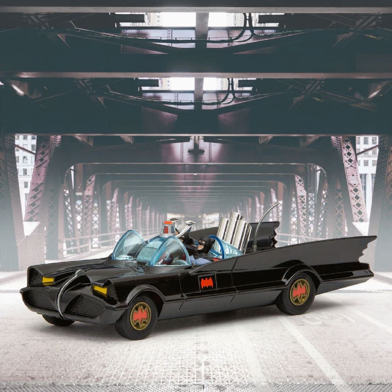 Corgi Toys Modellini d'auto: BATMOBILE mit Batman und Robin 1:46 CORGI – Nuovo e nell'imballaggio originale da Suhr venduto da Moebelsiralfred 4