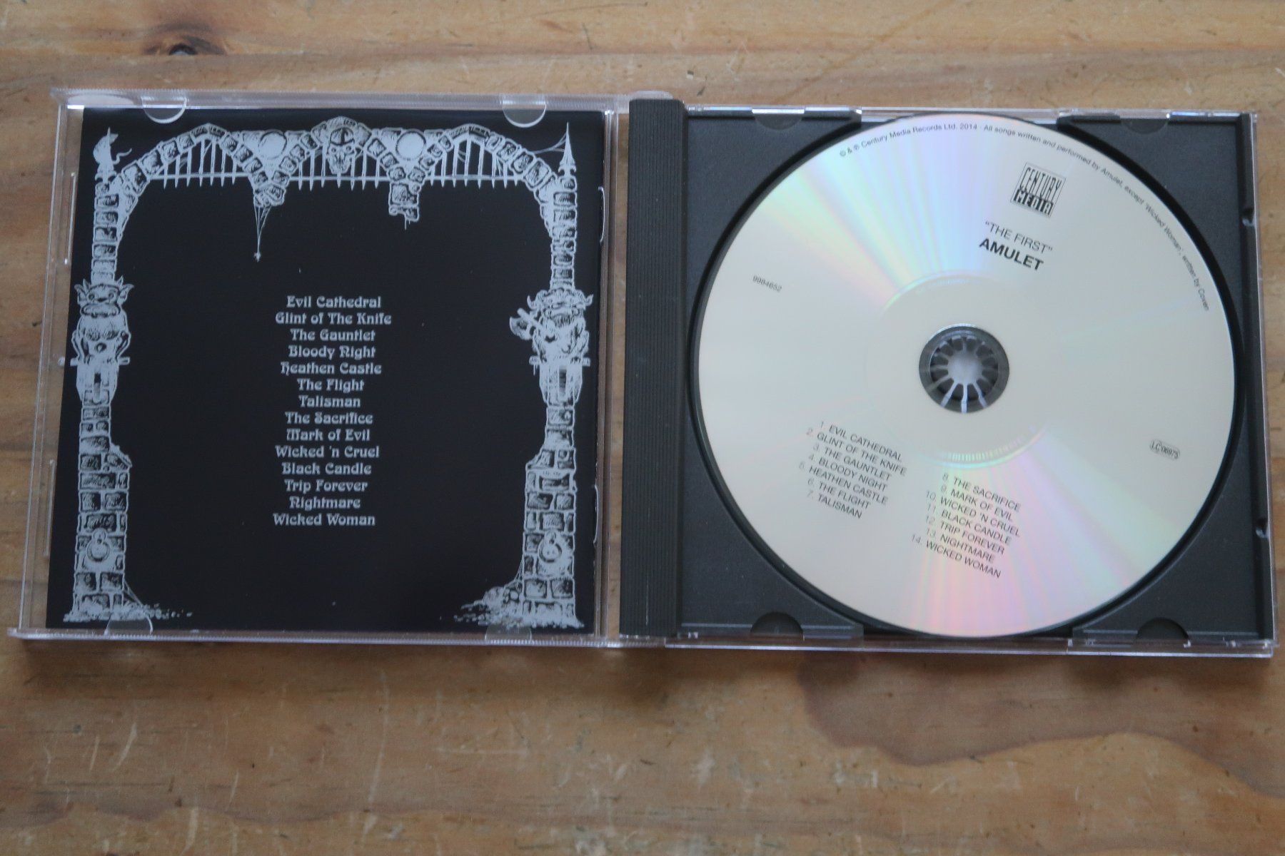 CD: AMULET - THE FIRST - CD – Usato da Basel venduto da Patiscat 3