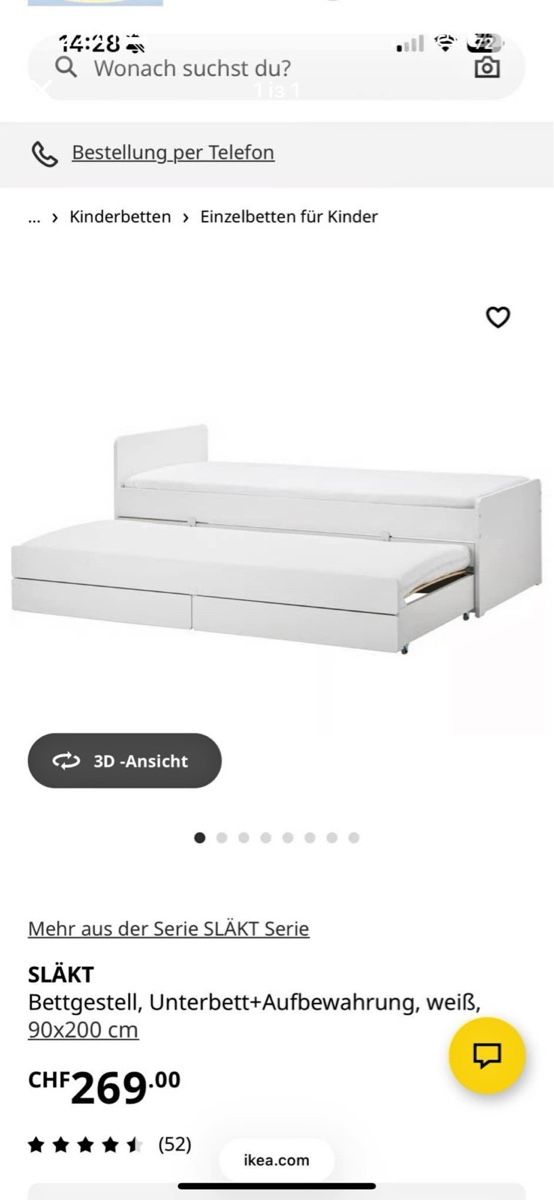Ikea Lits: Kinderbett – D'occasion à Teufen AR par ale_qb2k 1