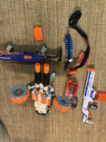 Nerf Blaster Set gebraucht mit Zubehör