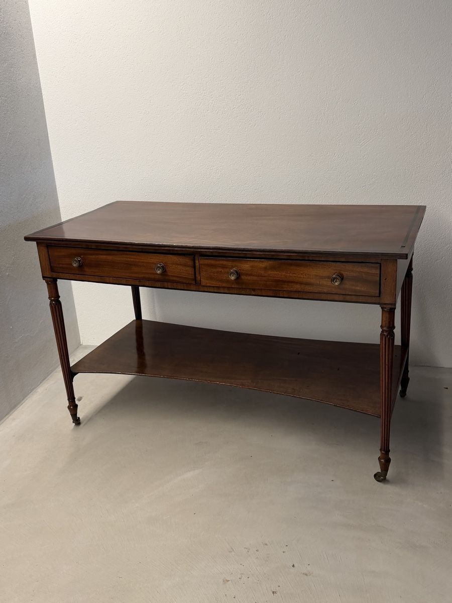 Tavoli: Antique Mahogany Table with Drawers circa 1810 – Usato da Zürich venduto da mar_2f5c