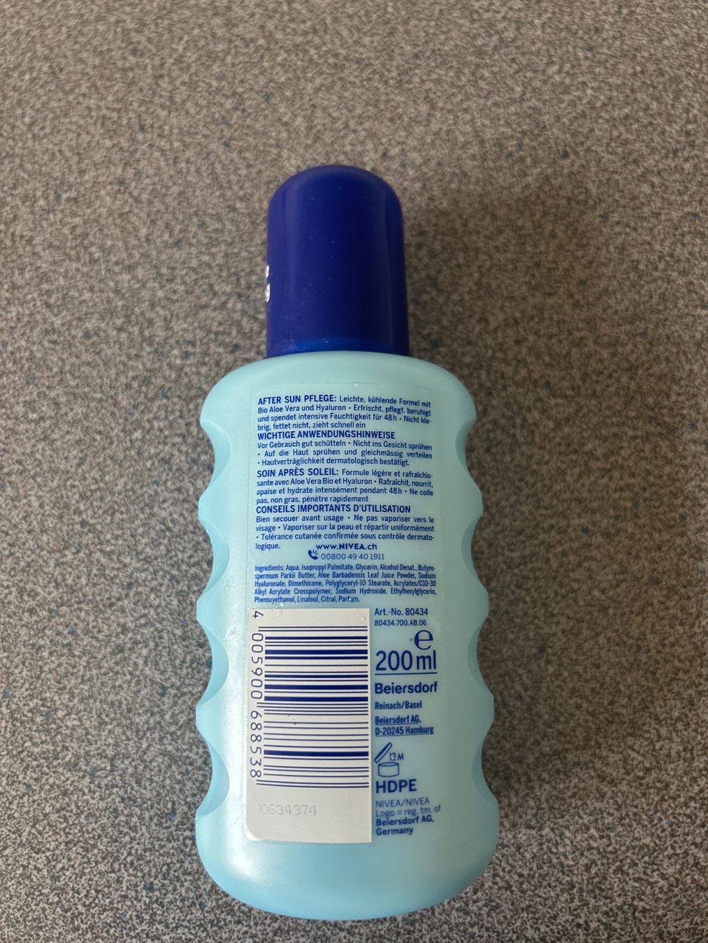 Nivea Sonstige Körperpflege: Nivea Sun After Sun Moisture 200ml neu – Neu (gemäss Beschreibung) aus Zürich von 11Orchidee30 1