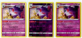 Gengar Holo, Reverse Holo & Rare 66
