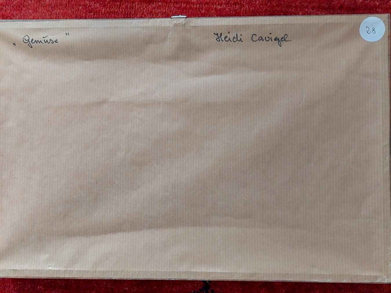 Foto & Immagini: Stoffcollage von Heidi Caviezel 1979 Gemüse – Nuovo (secondo la descrizione) da Arisdorf venduto da Schnautz02 1