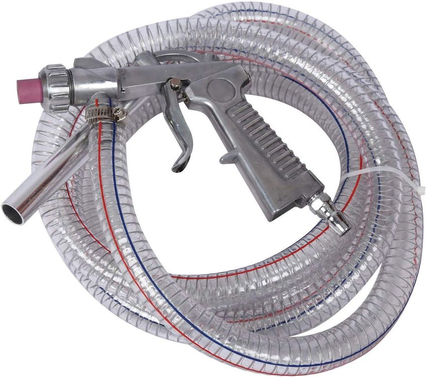 Walnussschalen-Strahlgerät 1200W – Mobile Entkohlungsmaschine Für Ansaugkrümmer & Ventile (220V)