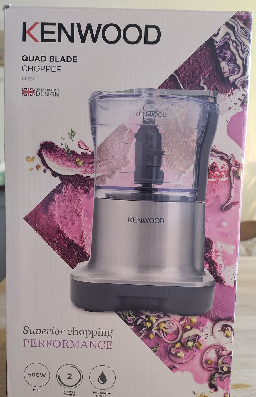 Kenwood Küchengeräte: Kenwood Quadblade Chopper CH250 – Gebraucht aus Zürich von weltreisende