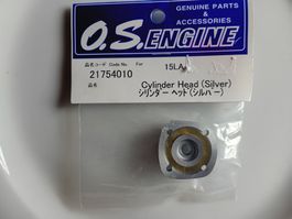 O.S. Motor Zylinderkopf Silber