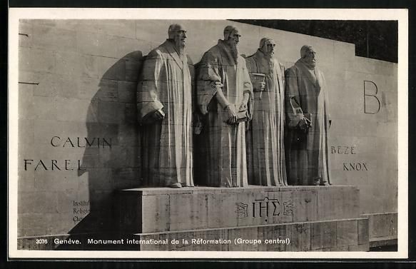 Cartoline postali: Geneve, Monument international de la R – Usato da Berlin venduto da bartko-reher