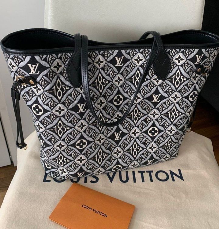 Louis vuitton sales neverfull grau