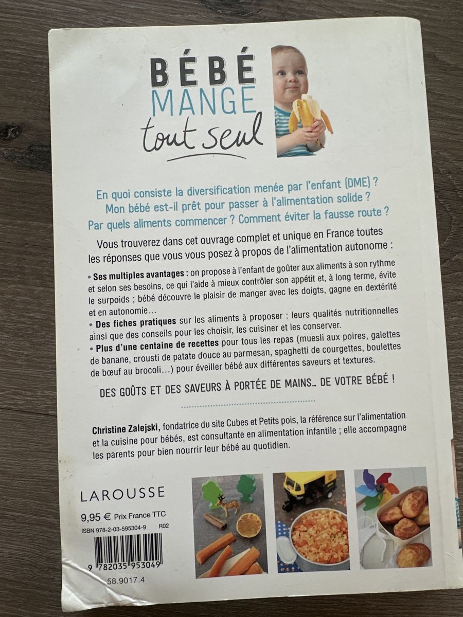 Bücher: Livres recettes bébé et DME veggies – Gebraucht aus Männedorf von Meganbdn 4