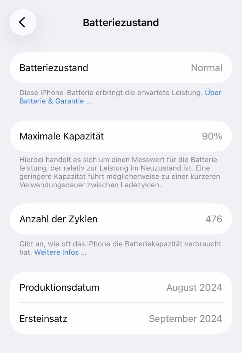 Apple Telefoni cellulari / Smartphones: Apple iPhone 16 pro 256 gb schwarz  – Usato da Oberwil b. Zug venduto da maxcherry 6