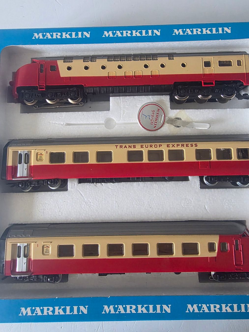 Märklin Modellini di ferrovie: Neuer 4-teiliger SBB TEE, RAm 502 – Nuovo (secondo la descrizione) da Seuzach venduto da Loeckeli01 8