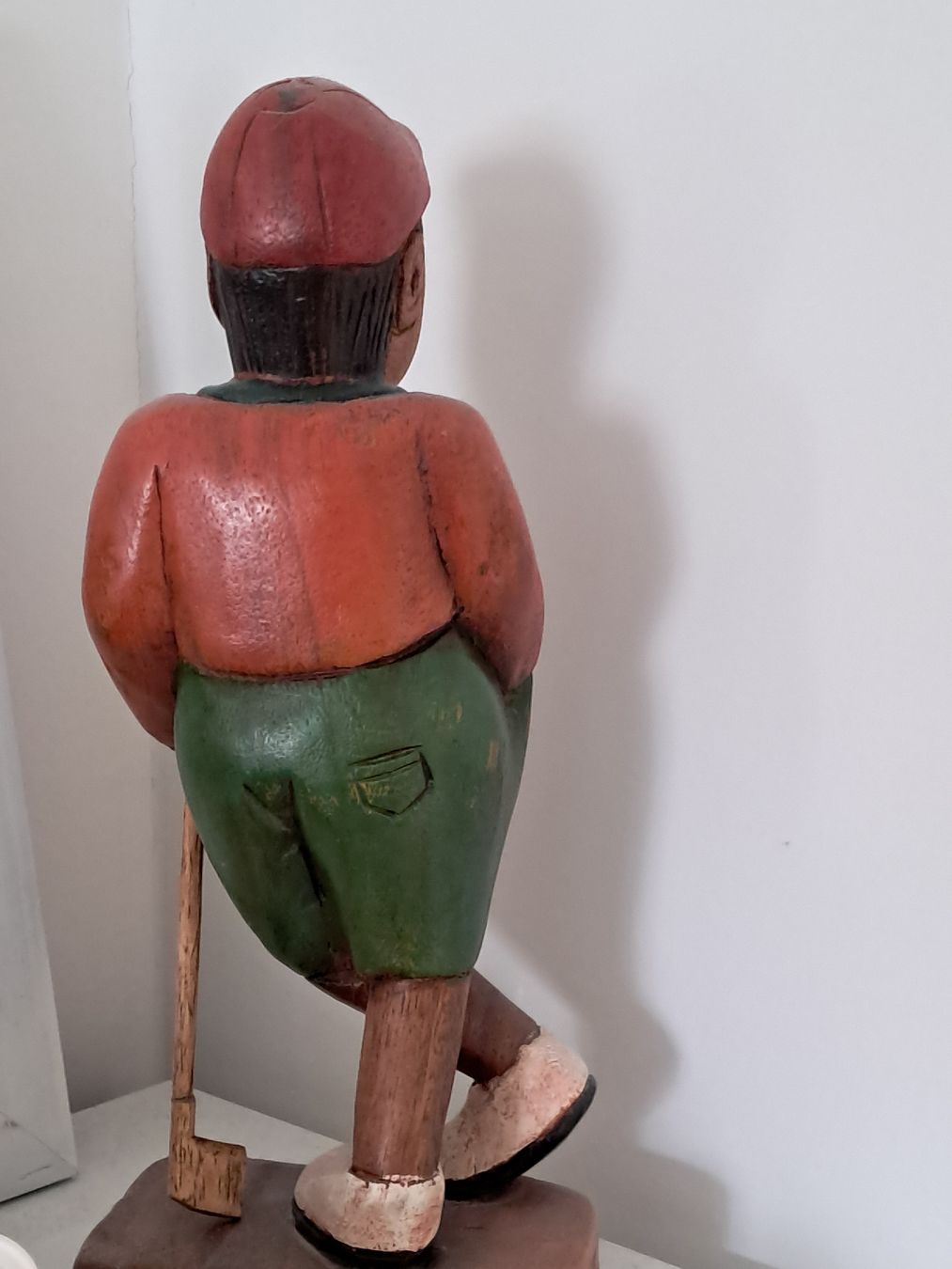 Figuren: statuette Golfeur bois 30cm – Gebraucht aus Prévondavaux von ama_lwd6 2