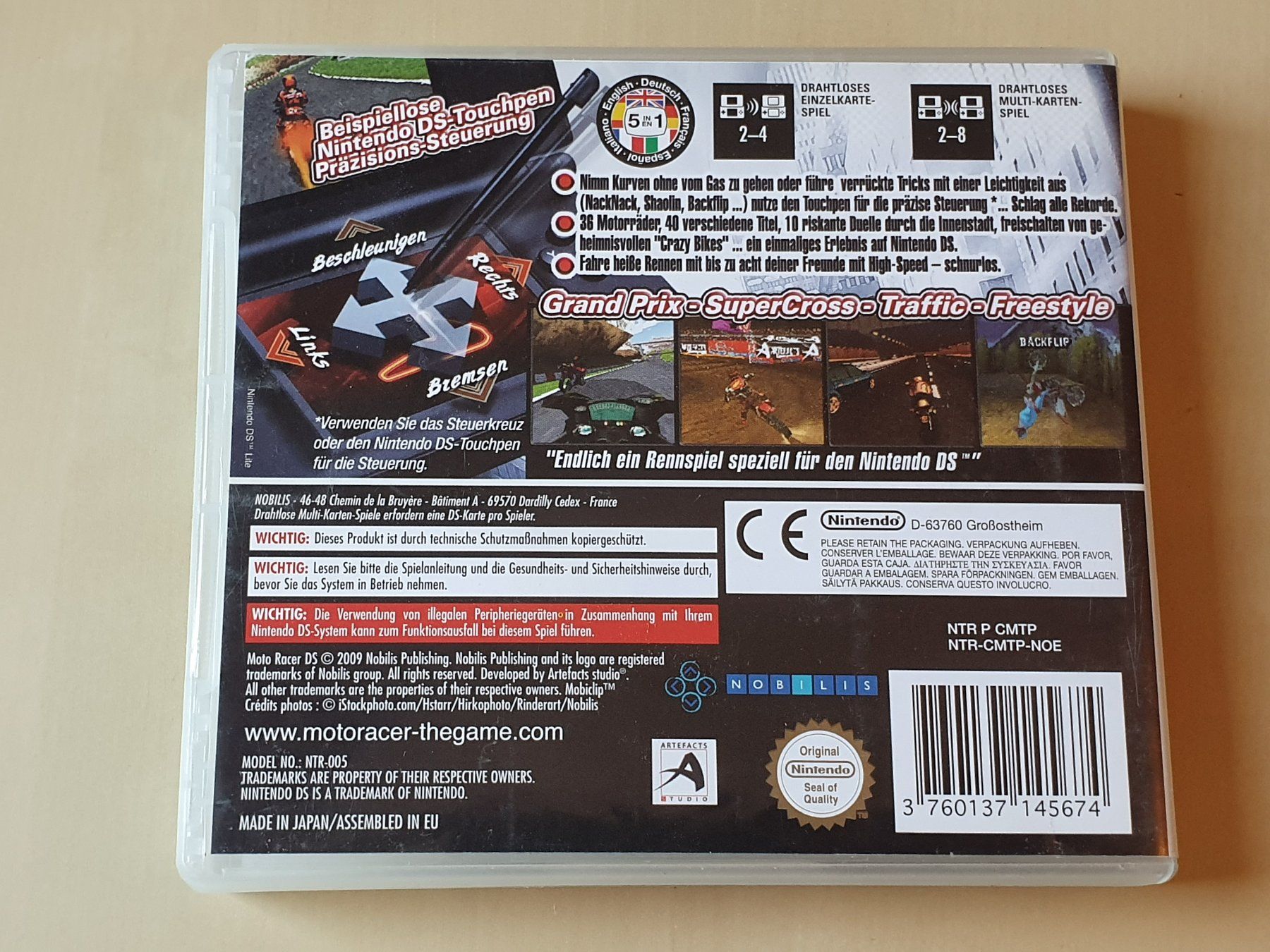Nintendo Jeux: Moto Racer DS – D'occasion à Stansstad par collectorsshop 1
