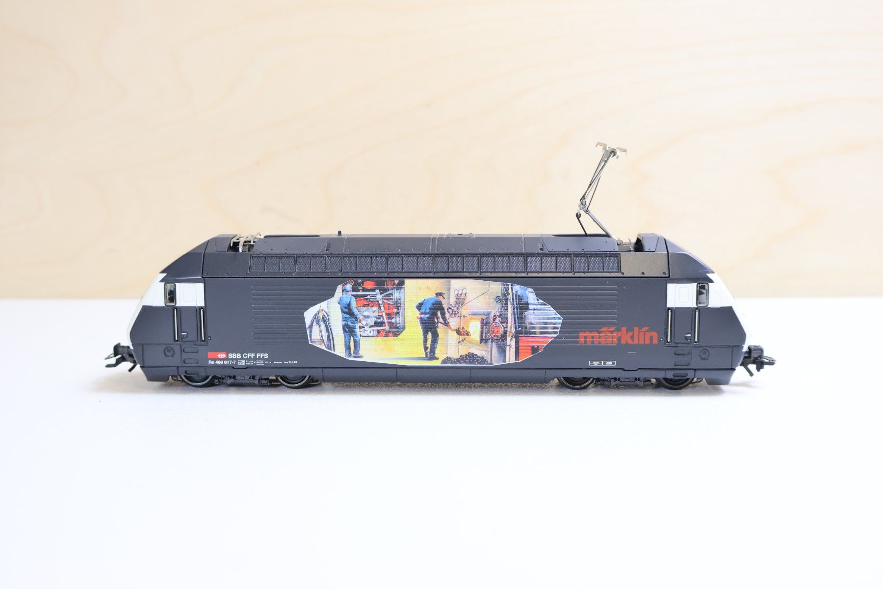 Märklin Modellini di ferrovie: Märklin SBB Re 460 E-Lok Heizerlok - Digital H0 – Usato da Winterthur venduto da Monstera 6