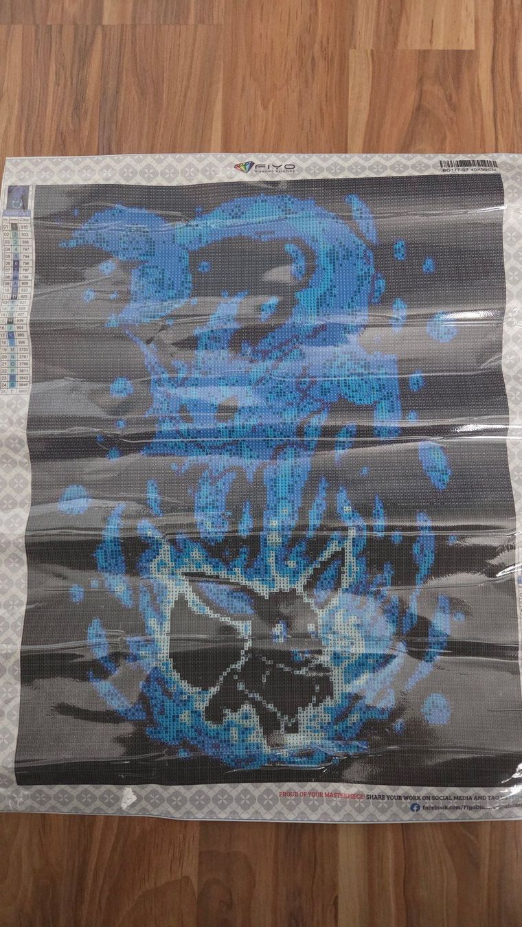 Kit bricolage: Diamond Painting Pokemon Aquana – Nuovo (secondo la descrizione) da Bösingen venduto da Soene91 1