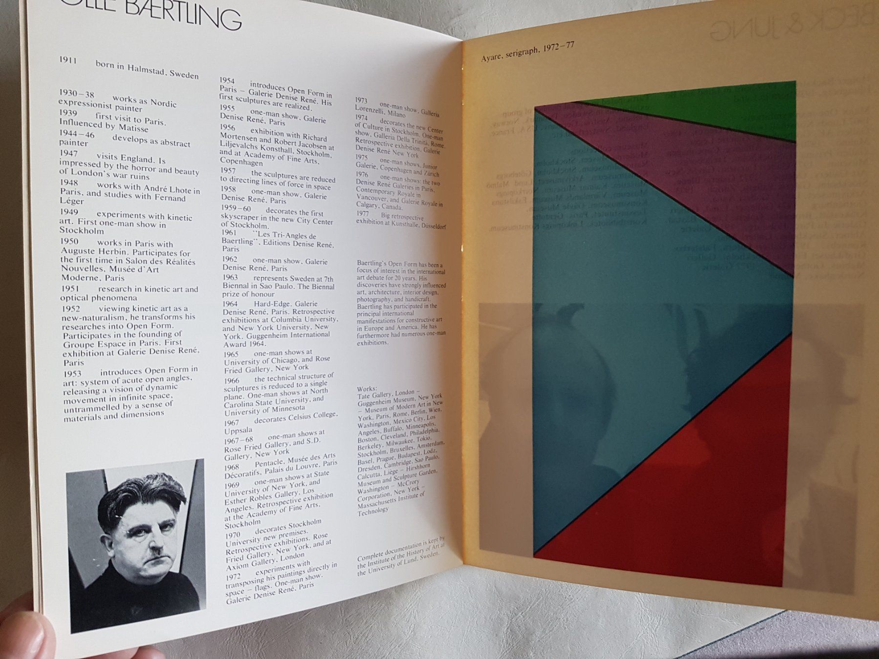 Libri: Edition Leger 1977 Schweden Kunst Katalog – Usato da Walterswil BE venduto da Lonitti 6