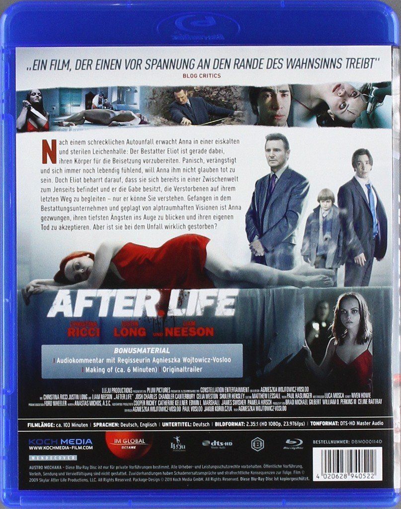 Tutti i DVDs: Blu-ray After Life (2009) – Nuovo (secondo la descrizione) da Wohlen AG venduto da zimmerma01 1