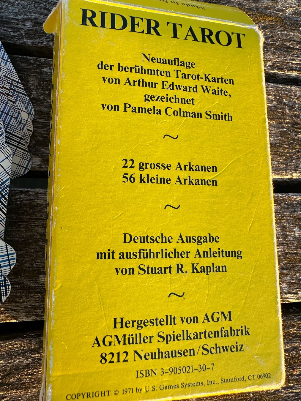 Giochi: Rider Tarotkarten 78Stk. deutsche Version – Usato da Zürich venduto da atlantis77 6