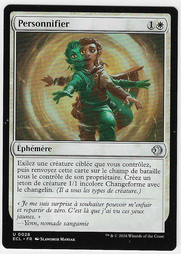 Magic The Gathering Carte collezionabili: [MTG] Personify [fr] – Usato da Nyon venduto da LucidumMTG