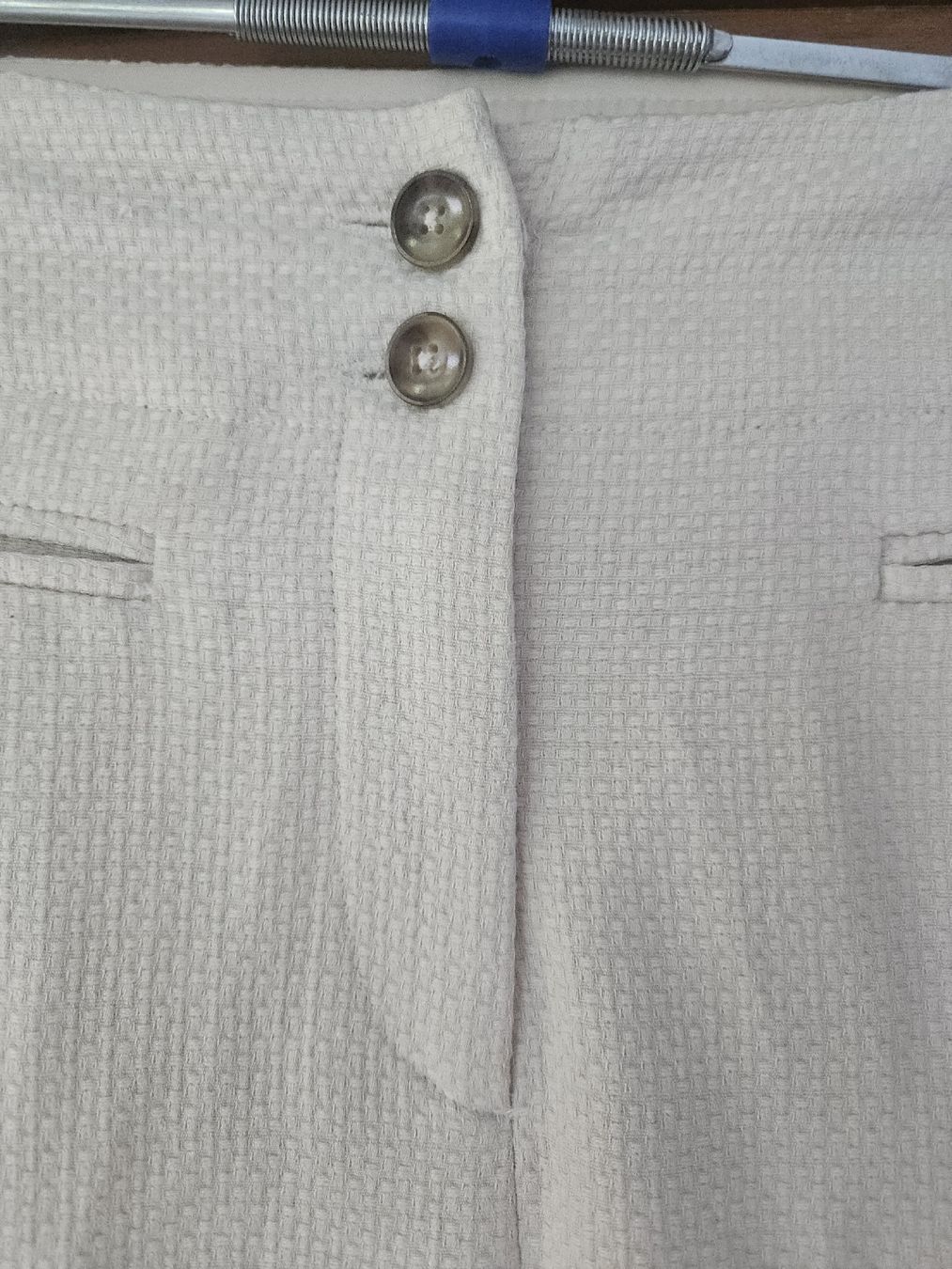 Benetton Hosen: pantalon blanc Benetton Stile T40 – Gebraucht aus Thônex von lacomtessedesfees 2