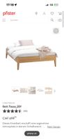 Bett Linea Natura Texas 201 Holz gebraucht guter Zustand