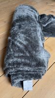 Kuschelfleece grau 240 x 160 cm 