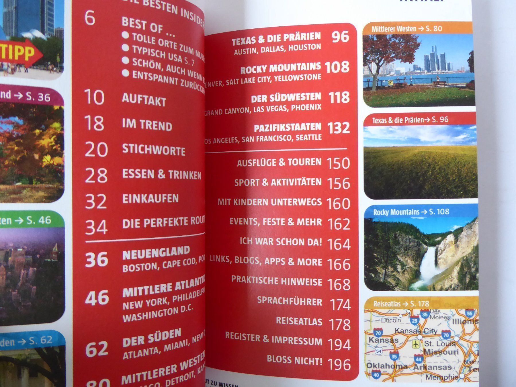 Libri: Toller Reiseführer: USA, Marco Polo – Usato da Turbenthal venduto da Panau 1