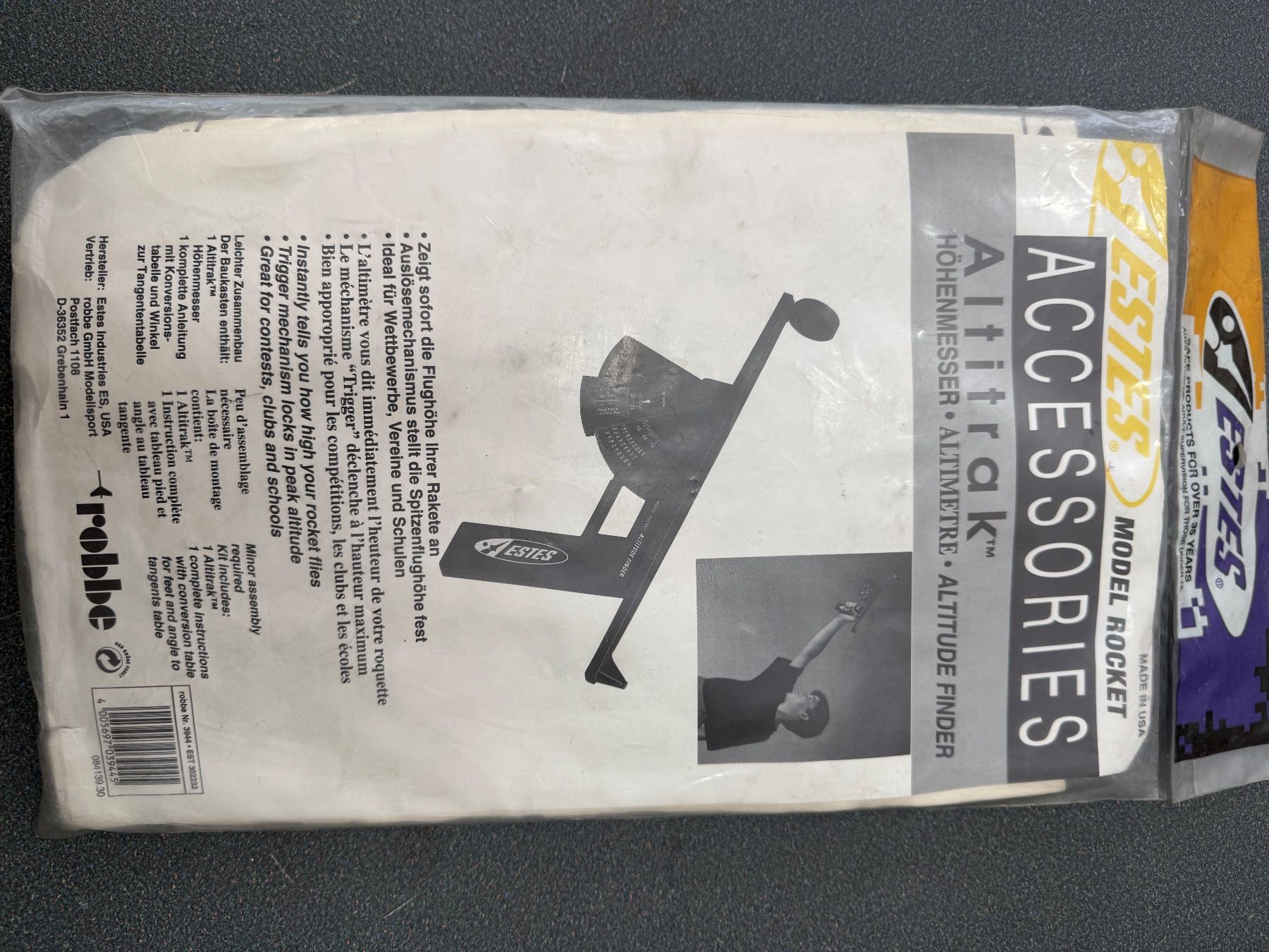 Modellismo RC: Vintage  Estes Model Rocket sealed – Nuovo (secondo la descrizione) da Chiasso venduto da Carrara-Modellismo 1