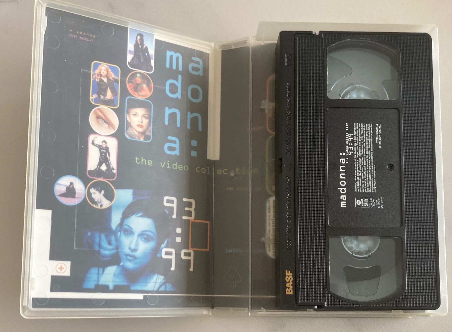 Tutti i VHS: MADONNA - THE VIDEO COLLECTION 93 : 99 – Usato da Poliez-Pittet venduto da Newtown-Records 2