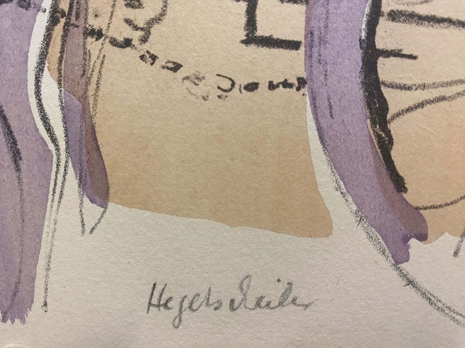 Grafiken & Lithographien: Max Hegetschweiler (1902 - 1995) Lithographie – Gebraucht aus Brüttisellen von Betty_1972 3