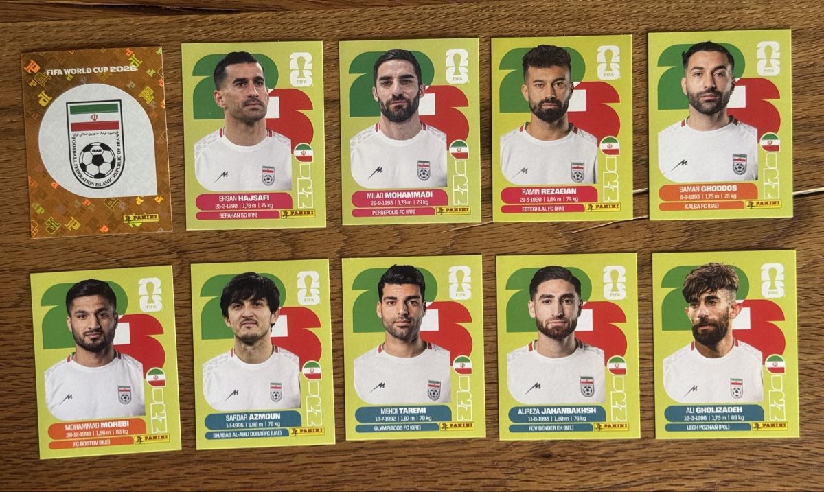 Panini Cartes à collectionner: Panini Sticker WM 2026 - Iran – Neuf (Voir description) à Mägenwil par Goldfire