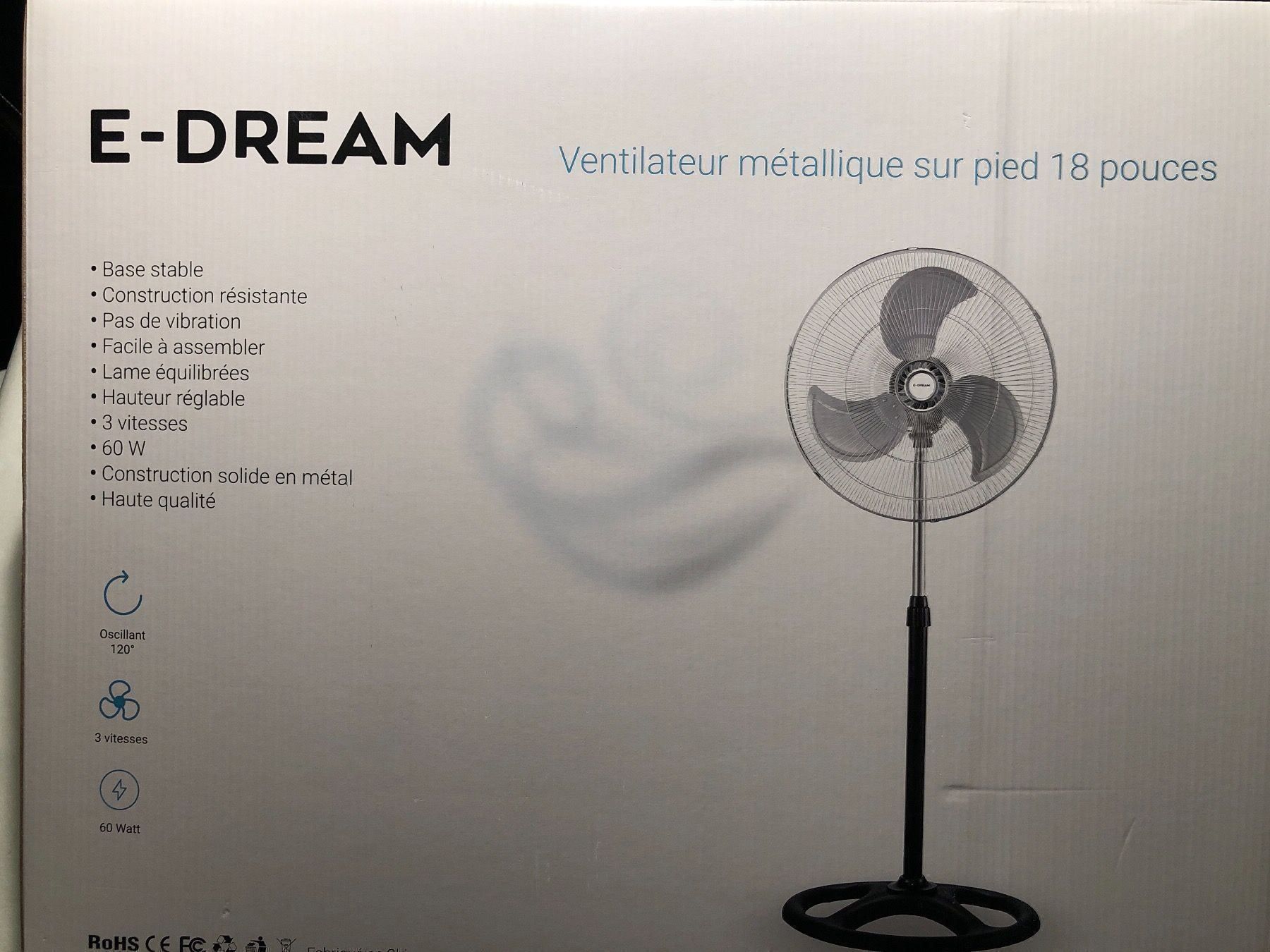 Ventilateurs: Ventilator E-Dream – Neuf avec emballage d'origine à Hunzenschwil par jaeggi1978