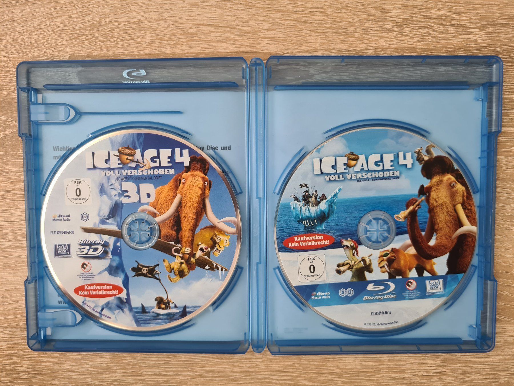Tutti i DVDs: Ice Age 4 3D (2 Disk) - Blu-ray – Usato da Carouge GE venduto da Franllo 3