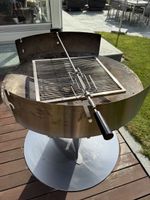 Gebrauchte Feuerschale mit Drehspiess, Top Zustand