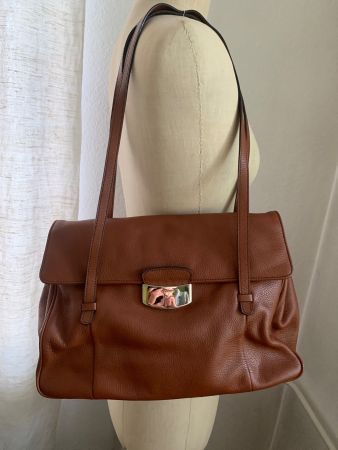PICARD Handtasche braun Leder Damen Tasche guter Zustand