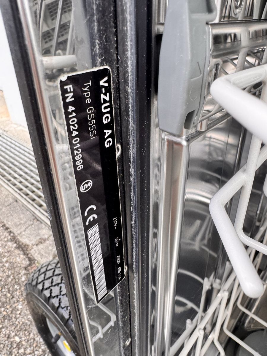 Machines à laver la vaisselle: V-Zug Geschirrspüler 55cm – D'occasion à Horw par dancav 2