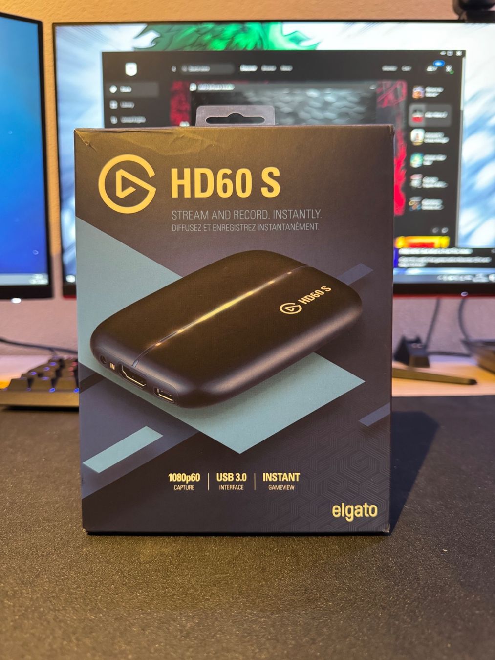 Elgato Aufnahmegeräte: Elgato Capture Card HD60 S – Neu (gemäss Beschreibung) aus Anglikon von