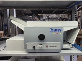 Haas Multipli 35 Falzmaschine sehr guter Zustand