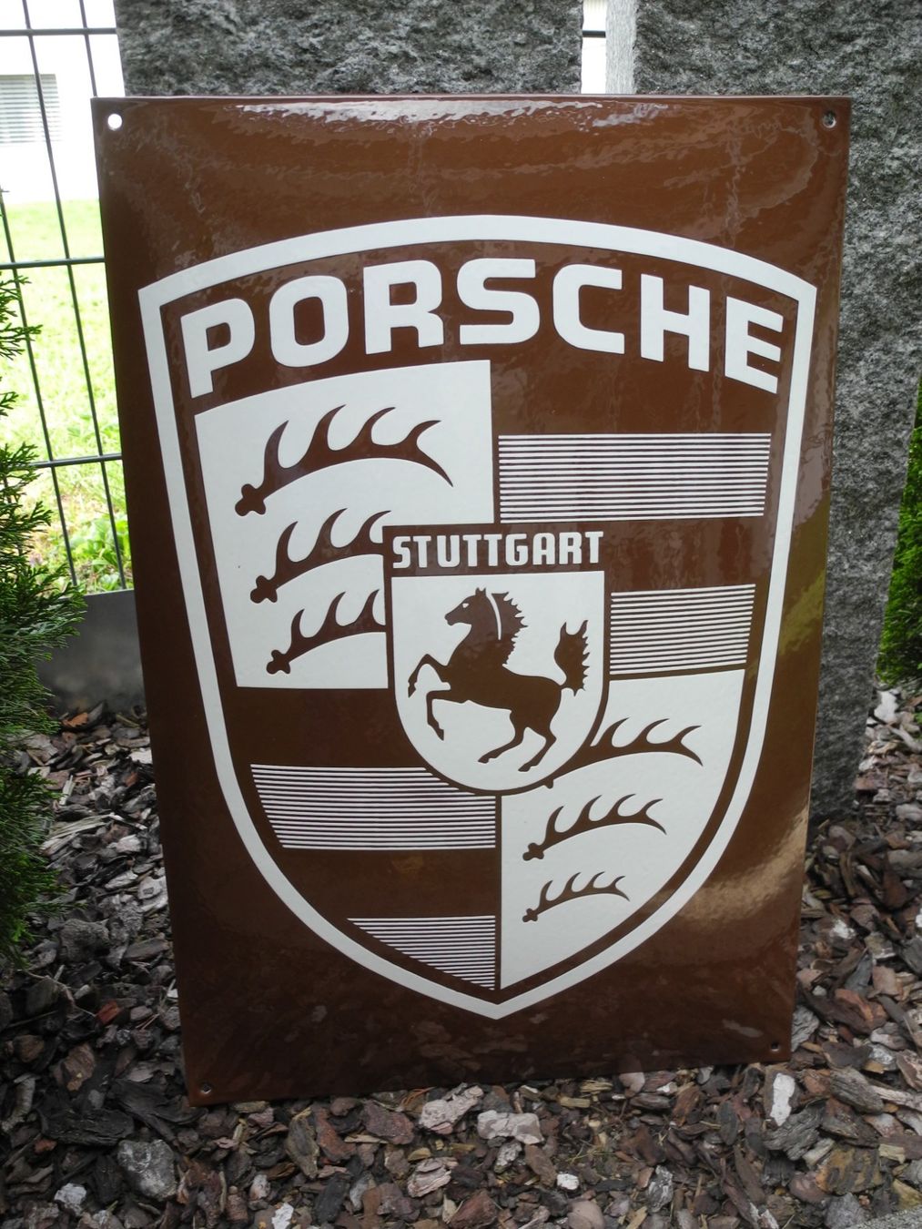 Porsche Schilder: GROSSES PORSCHE EMAILSCHILD – Neu (gemäss Beschreibung) aus Reinach AG von Huckleberrysix 4