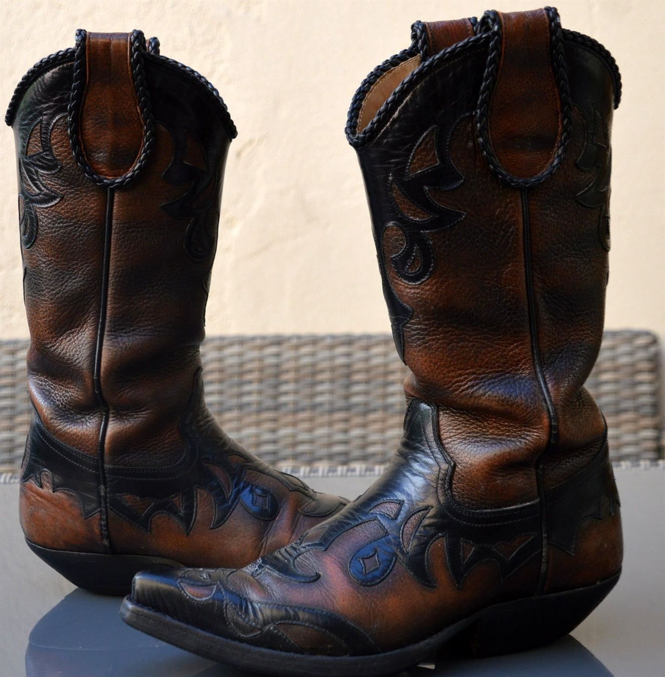 Scarpe da donna: Boots / Bottes de cow-boy Tony Mora .37 – Usato da Collonges venduto da Auganien 3