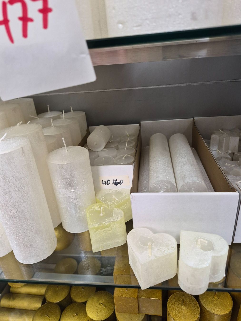 Kerzen: 477 Posten Kerzen aus Liquidation – Neu (gemäss Beschreibung) aus Derendingen von Meisterstuecke 4