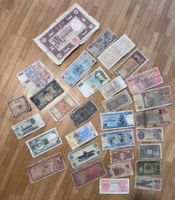 Sammlung diverse Banknoten aus aller Welt gebraucht