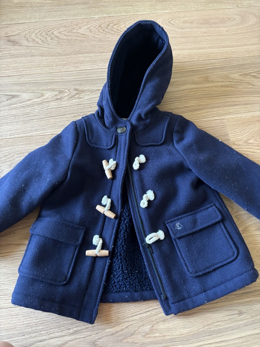 Petit Bateau Giacche & Cappotti: Warm gefütterter Dufflecoat Petit Bateau Gr. 98 – Usato da Zollikerberg venduto da Boston1981