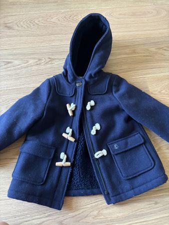 Warm gefütterter Dufflecoat Petit Bateau Gr. 98