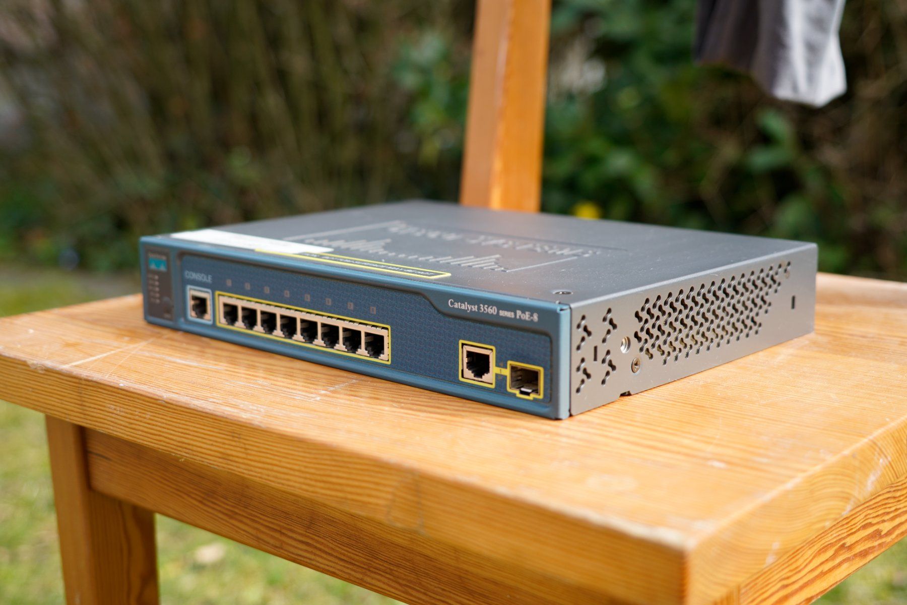 Cisco Hub & Switch: Cisco Catalyst 3560 Series PoE-8 Switch – Usato da Stein AG venduto da Laasery 1
