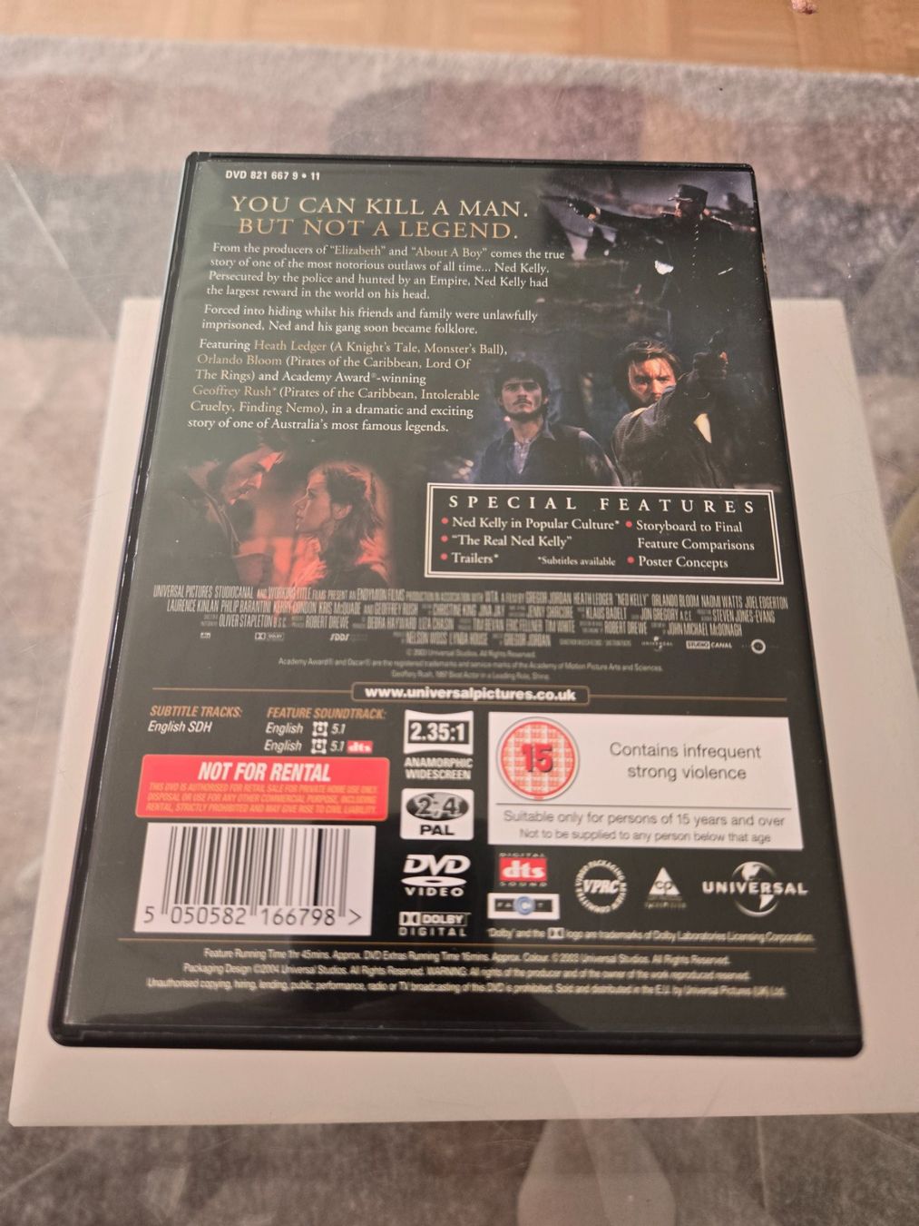 Tutti i DVDs: Ned Kelly DVD – Usato da Bussigny venduto da Kfdlt 1